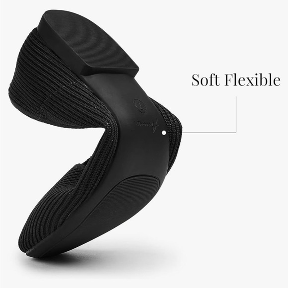 Square Toe Ballet Flats - Picture 4 of 9